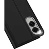 Dux Ducis Skin Pro dėklas skirtas Samsung Galaxy S25 Edge su Flip ir Card Slot - juodos spalvos