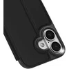 Dux Ducis Skin Pro Apple iPhone 17 dėklas su Flip and Card Slot – juodos spalvos