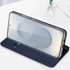 DUX DUCIS wallet dėklas SKIN PRO skirtas Samsung Galaxy S25 Edge mėlynas