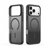 Dux Ducis Yind Apple iPhone 17 Pro Max Dėklas suderinamas su MagSafe – juodos spalvos