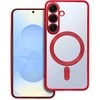 Oem ELECTRO MAG COVER dėklas suderinamas su MagSafe skirtas Samsung Galaxy S25 red