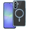 Oem ELECTRO MAG COVER dėklas suderinamas su MagSafe skirtas Samsung Galaxy A36 mėlynos spalvos
