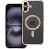 OEM dėklas, skirtas „iPhone 16 PLUS“, „Electro Mag Cover“, suderinamas su „MagSafe Ruda“