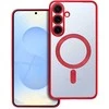 Oem ELECTRO MAG COVER dėklas suderinamas su MagSafe skirtas Samsung Galaxy S25 Plus red