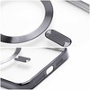 4Kom ELECTRO MAG COVER dėklas, suderinamas su MagSafe, skirtas SAMSUNG A54 juodas