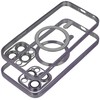 Dėklas Oem Case for iPhone 17 PRO Electro Mag Cover compatible with MagSafe juodas