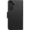 Swissten Oem FANCY Book dėklas skirtas Samsung Galaxy S25 Plus juodos spalvos