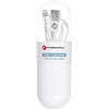 Cable USB A to Lightning Forcell F-Energy 1A Tube 1 m C316 baltas