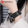 Forcell Dirželis „Samsung Galaxy Watch A6bc6 F-Design FS20“ magnetiniam, eko odos, 22 mm, rudas