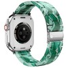 FORCELL F-DESIGN FA04 marble textured resin apyrankė skirta Apple Watch 38 / 40 / 41 mm žalios spalvos