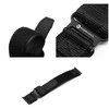 FORCELL F-DESIGN FA05 nylon apyrankė skirta Apple Watch 38 / 40 / 41 mm juodos spalvos