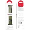 FORCELL F-DESIGN FA05 nylon apyrankė skirta Apple Watch 42 / 44 / 45 / 49 mm žalios spalvos