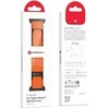 FORCELL F-DESIGN FA05 nylon apyrankė skirta Apple Watch 38 / 40 / 41 mm oranžinės spalvos