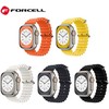 FORCELL F-DESIGN FA12 apyrankė skirta Apple Watch 42 / 44 / 45 / 49 mm geltonos spalvosw