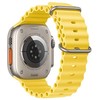 FORCELL F-DESIGN FA12 apyrankė skirta Apple Watch 42 / 44 / 45 / 49 mm geltonos spalvosw