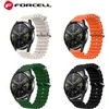 FORCELL F-DESIGN FS01 apyrankė skirta Samsung Galaxy Watch 22 mm oranžinės spalvos