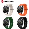 FORCELL F-DESIGN FS01 apyrankė skirta Samsung Galaxy Watch 22 mm juodos spalvos