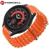 FORCELL F-DESIGN FS01 apyrankė skirta Samsung Galaxy Watch 22 mm oranžinės spalvos