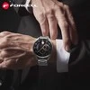 FORCELL F-DESIGN FS06 apyrankė skirta Samsung Galaxy Watch 20 mm sidabro spalvos