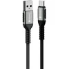 USB A į USB C laidas Forcell F-Energy QC4.0 3A 66W Cafule 1,2 m C256 juodas
