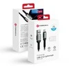 Cable USB A to Lightning Forcell F-Energy 2,4A 12W Cafule 1,2 m C257 juodas