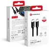 USB C į USB C laidas Forcell F-Energy QC4.0 PD 3A 60W 0,5 m C338 juodas