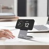Belaidis įkroviklis Forcell F-Energy Flip Charge USB C Qi2 15W, suderinamas su MagSafe sidabrinis 0INT