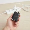 „Forcell F-Energy Ultra Slim GaN III USB C PD QC4.0 3A 35W B135101-E“ juodas telefono įkroviklis