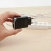 Forcell F-Energy Ultra Slim GaN III USB C + USB A PD QC4.0 3A 45W B245202(1A1C) juodas telefono įkroviklis
