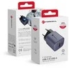 Įkroviklis Forcell F-Energy (1xUSB-C;1xUSB 3A 33W) juodas