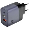 Įkroviklis Forcell F-Energy (1xUSB-C;1xUSB 4A 45W) juodas