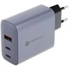Įkroviklis Forcell F-Energy (2xUSB-C;1xUSB 4A 65W) juodas