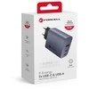 Įkroviklis Forcell F-Energy (2xUSB-C;1xUSB 4A 65W) juodas