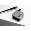 Telefono įkroviklis Forcell F-Energy GaN 3 x USB C + USB A QC4.0 PD 5A 100W VT-46 pilka