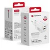 Telefono įkroviklis Forcell F-Energy Mini GaN III USB C + USB A QC4.0 PD 35W VT-35C baltas 0INT