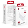 Įkroviklis Forcell (2xUSB-C 3A 35W) baltas