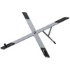 Desk holder for laptop / tablet foldable Forcell F-Grip Fold Stand X Pro pilka