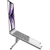Desk holder for laptop / tablet foldable Forcell F-Grip Fold Stand X Pro pilka