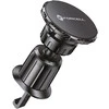 Magnetic car phone holder Forcell F-Grip MagElite air vent juodas
