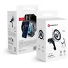Automobilinis laikiklis Forcell F-GRIP (MagSafe) tvirtinamas ant ventiliacijos grotelių juodas
