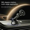 Magnetinis automobilio telefono laikiklis, suderinamas su „Magsafe Forcell F-Grip PrecisionX“ priekiniu stiklu / prietaisų skydeliu / ventiliacijos angomis (juodas)