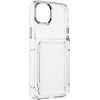 Dėklas Forcell F-PROTECT skirtas iPhone 15 skaidrus