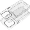 Dėklas Forcell F-PROTECT skirtas iPhone 15 Pro skaidrus