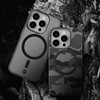 Dėklas FORCELL F-PROTECT lygiai su Dual Layer 4D technologija, Military Drop-Test suderinamas su MagSafe skirtas Samsung Galaxy S25 PLUS cyber pilkas