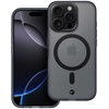Dėklas FORCELL F-PROTECT Levels with Dual Layer 4D technology, Military Drop-Test suderinamas su MagSafe skirtas Samsung Galaxy S25 PLUS juodos spalvos camo