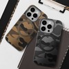 Dėklas FORCELL F-PROTECT lygiai su dviejų sluoksnių 4D technologija, Military Drop-Test suderinamas su MagSafe skirtas Samsung Galaxy S25 PLUS dykumos kameros