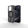 Dėklas FORCELL F-PROTECT Levels with Dual Layer 4D technology, Military Drop-Test suderinamas su MagSafe skirtas Samsung Galaxy S25 PLUS juodos spalvos camo