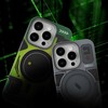 Dėklas FORCELL F-PROTECT Levels with Dual Layer 4D technology, Military Drop-Test suderinamas su MagSafe skirtas Samsung Galaxy S25 PLUS cyber žalios spalvos