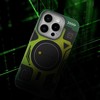 Dėklas FORCELL F-PROTECT Levels with Dual Layer 4D technology, Military Drop-Test suderinamas su MagSafe skirtas Samsung Galaxy S25 ULTRA cyber žalios spalvos