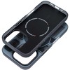 Dėklas FORCELL F-PROTECT lygiai su Dual Layer 4D technologija, Military Drop-Test suderinamas su MagSafe skirtas Samsung Galaxy S25 cyber pilkas